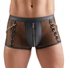 Svenjoyment Wetlook Emphasising Net Pants with Rings 2133601 Black XXL