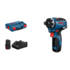 BOSCH PLAVI ALAT GSR 12V-35 HX Akumulatorski odvrtač 2 x 3.0 Ah + punjac