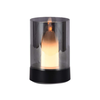 LED Stona punjiva lampa LED/2W/5V 3000K crna
