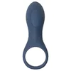 Amaysin - vibracijski obroček za penis z akumulatorjem (moder)