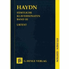 HAYDN:SAMTLICHE KLAVIERSONATEN 3 STUDIEN ED.
