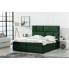 Boxspring postelja Lola - 200x200 cm - tkanine Monolith