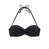 LASCANA Bikini zgornji del Sofia črna