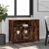 Komoda boja dimljenog hrasta 100 x 35 x 75 cm konstruirano drvo