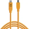 Tether Tools Tether Tools USB kabel USB 2.0 USB-C® vtič\, USB-mikro-B vtič 4.60 m oranžna CUC2515-ORG, (20415737)