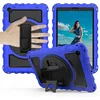 Ohišje za iPad 10.2 z držalom za pisalo in vrtljivim stojalom Modro