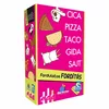 Mačka, pica, taco, sir - družabna igra v madžarskem jeziku