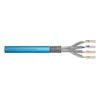 CAT 6A S-FTP installation cable, 500 MHz Eca (LSZH-1), AWG 23/1, 500 m, sx, blue