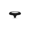 LED sijalica ECOLINE AR111 GU10/12W/230V 4000K 120° crna - Brilagi