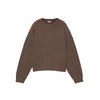 Pull&Bear Pulover pikčasto rjava
