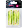 Fox Rage Slick Shad Ultra UV 7cm Lemontiger x 5