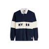 Tommy Jeans Majica  mornarska / svetlo rdeča / off-bela