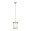 Zuma Line P0528-01F-V6AC - Luster na sajli SERGIO 1xE14/60W/230V zlatna