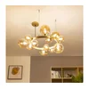 Brilagi - LED luster na sajli MILLA 15xG9/3W/230V zlatna