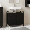 Kopalniška omarica Črni hrast 65,5 x 34 x 61 cm Inženirski les