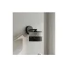 Zidna lampa KARBON 1xE27/15W/230V crna/siva