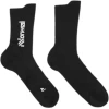 NNormal Merino ženske nogavice, črne (S)
