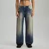 Straight fit farmerke