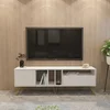 Hanah home TV Komoda Mistico (180) Belo-Zlatna
