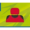 Headrest Covers (red)