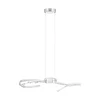 Eglo 97488 - LED kristalni luster na sajli VALLEMARE 1 2xLED/8W/230V