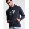 ALPHA INDUSTRIES DUKS BASIC HOODIE BL ZA MUŠKARCE