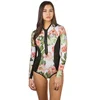Rip Curl G Bomb Spring Hi Cut LS Springsuit white