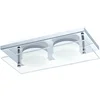Eglo 75327 - LED plafonsko svetlo ABIOLA 2xLED/6W/230V sjajni hrom