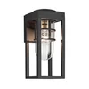 Kichler KL-HONE-S-BKT - Spoljno zidno svetlo HONE S 1xE27/60W/230V IP44