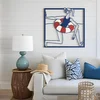 Wallity Zidna dekoracija Coastal Muse 69 x 68 cm