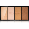 Makeup Revolution Reloaded paleta osvetljevalcev odtenek Lustre Lights Warm 4x5 g