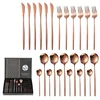 24-delni set jedilnega pribora Quality - Pink Gold KP26399
