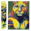 CRAFT SENSATIONS - Puzzle Diamond Painting Panter 40x50cm - 1 - 39 kosov