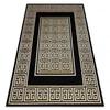 eoshop Preproga GLOSS modern 6776 86 elegantna, okvir, grška črna/zlata ( - Velikost: 180x270 cm)