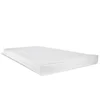 Homestyle4U Posteljni okvir z vzmetnico, 145,5x95x211 cm, bež