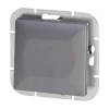 Vgradno štirismerno stikalo Pearl, 10A, 250V, WP-8P, antracit