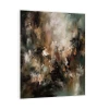 Canvas Slika na platnu Apstraktna i dinamična kompozicija, 120x150cm, Sa ramom, Beli