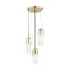 Argon 1466 - Luster na sajli BURGOS 3xE27/15W/230V mesing