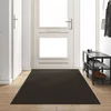 vidaXL vidaXL Pralni predpražnik črn 120x350 cm, (22048793)