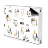 tulup.si Pokrov za radiator PVC Risala drevesa 90x60 cm