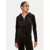 Juicy Couture  Madison Classic Velour Hoodie With Juicy  Logo  Črna