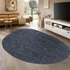 Conceptum Hypnose Tepih Tema 9034, Ovalni, 120x180 cm, Tamnoplavi