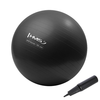 shumee YB02 NOVA GIMNASTIČNA ŽOGA 65CM ČRNA ANTI-BURST HMS