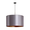 Duolla - Luster na sajli CANNES 1xE27/15W/230V prečnik 50 cm srebran/bakren