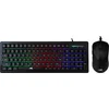 Baracuda gaming komplet ORCA, gaming tipkovnica in gaming miška, US, črna