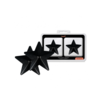 Klobučki za bradavičke Coquette Black Stars