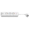 Goobay 1,5m podaljšek s 3 vtičnicami Schuko 2x USB2.0 vtičnicami razdelilec