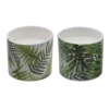 Garden Line Dekorativna sveča citronela Erla 10 x 9 cm mešane vzorce 1 kos