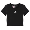 Adidas JG 3S BABY TEE, dječija majica, crna CM179