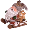 Viter figurica deda mraz na sankama h8cm ( 047408 )